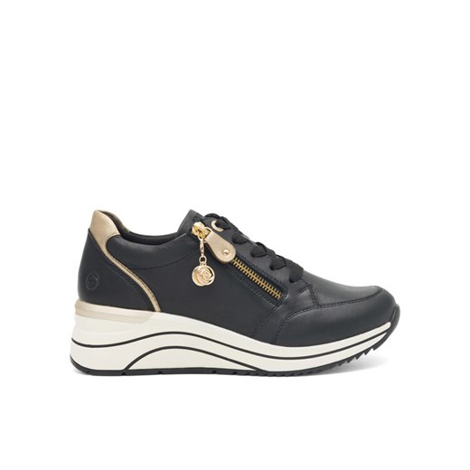 Sneakersy Remonte D0T03-01 Czarny ze sklepu eobuwie.pl w kategorii Buty sportowe damskie - zdjęcie 184660859