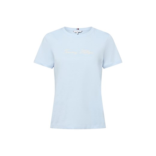 Tommy Hilfiger Koszulka damska Kobiety Bawełna jasnoniebieski jednolity ze sklepu vangraaf w kategorii Bluzki damskie - zdjęcie 184661865