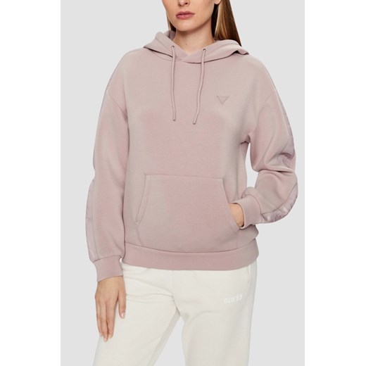 GUESS Taupe bluza damska Brenda, Rozmiar XS ze sklepu outfit.pl w kategorii Bluzy damskie - zdjęcie 184661929