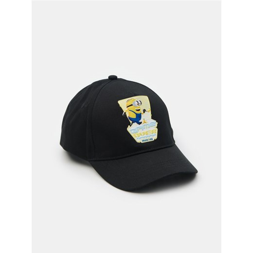 Sinsay - Czapka z daszkiem Minions - czarny ze sklepu Sinsay w kategorii Czapki dziecięce - zdjęcie 184662747