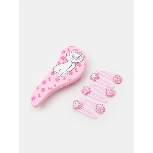 Sinsay - Szczotka do włosów ze spinkami The Aristocats - różowy ze sklepu Sinsay w kategorii Ozdoby do włosów dziewczęce - zdjęcie 184662766