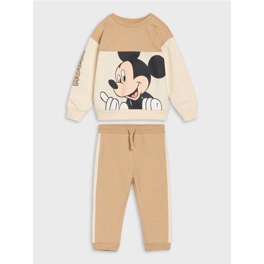 Sinsay - Komplet dzianinowy Mickey Mouse - beżowy ze sklepu Sinsay w kategorii Komplety chłopięce - zdjęcie 184662789