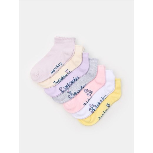 Sinsay - Skarpetki 7 pack - wielobarwny ze sklepu Sinsay w kategorii Skarpetki dziecięce - zdjęcie 184662799
