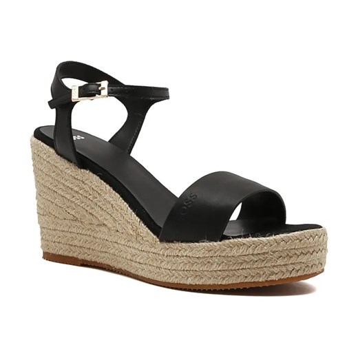 BOSS BLACK Koturny Madeira_WedgeSand ze sklepu Gomez Fashion Store w kategorii Espadryle damskie - zdjęcie 184662985