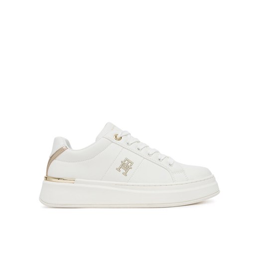 Tommy Hilfiger Sneakersy Low Cut Lace-Up T3A9-33985-1355 D Biały ze sklepu MODIVO w kategorii Buty sportowe dziecięce - zdjęcie 184663398