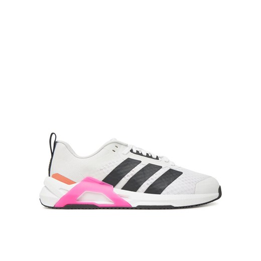 adidas Buty na siłownię Dropset Control Trainer JS3122 Biały ze sklepu MODIVO w kategorii Buty sportowe damskie - zdjęcie 184663408