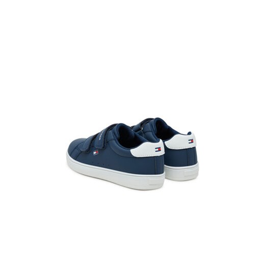 Tommy Hilfiger Sneakersy Low Cut Velcro Sneaker T1X9-34062-1355 S Granatowy Tommy Hilfiger 33 MODIVO