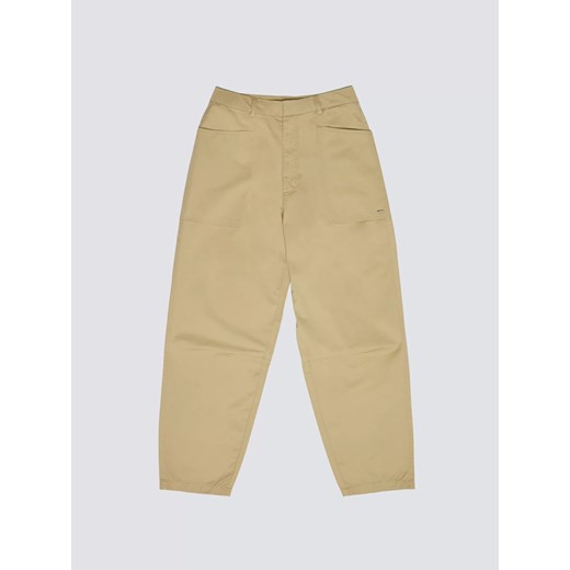 Spodnie damskie 7/8 z kieszeniami beżowe Nakia 801 ze sklepu Big Star w kategorii Spodnie damskie - zdjęcie 184664007