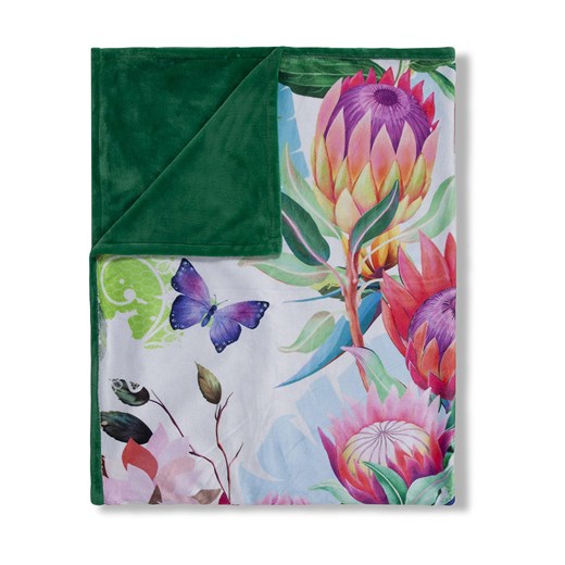 Hip Pled "Chess" w kolorze zielonym ze wzorem Hip 130x160 cm wyprzedaż Limango Polska