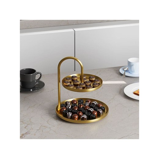 Scandinavia Concept Miska dekoracyjna w kolorze złotym - 21 x Ø 20 cm Scandinavia Concept onesize Limango Polska wyprzedaż