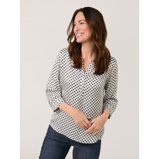 Gerry Weber Bluzka w kolorze czarno-białym ze sklepu Limango Polska w kategorii Bluzki damskie - zdjęcie 184664677