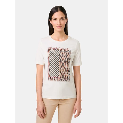 Gerry Weber Koszulka w kolorze kremowo-beżowo-brązowym ze sklepu Limango Polska w kategorii Bluzki damskie - zdjęcie 184664697