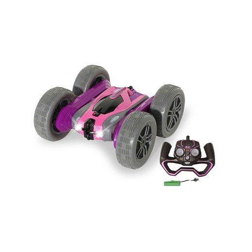 Jamara Zdalnie sterowany samochód &quot;SpinX Stuntcar&quot; w kolorze fioletowo-różowym - 6+ ze sklepu Limango Polska w kategorii Zabawki - zdjęcie 184664736