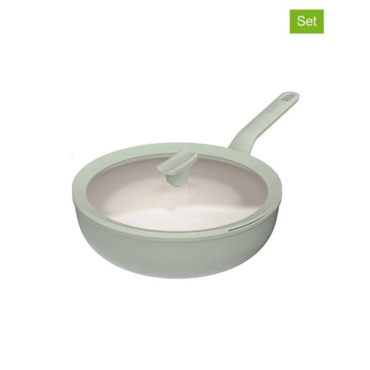 BergHOFF 2-częściowy zestaw &quot;Balance&quot; w kolorze zielonym - Ø 28 cm ze sklepu Limango Polska w kategorii Garnki - zdjęcie 184664759