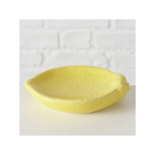 Boltze Mydelniczka &quot;Limone&quot; w kolorze żółtym - dł. 12,5 cm ze sklepu Limango Polska w kategorii Dozowniki do mydła - zdjęcie 184664848