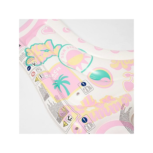 Sunny Life Dmuchany materac w kolorze jasnoróżowym Sunny Life onesize promocja Limango Polska