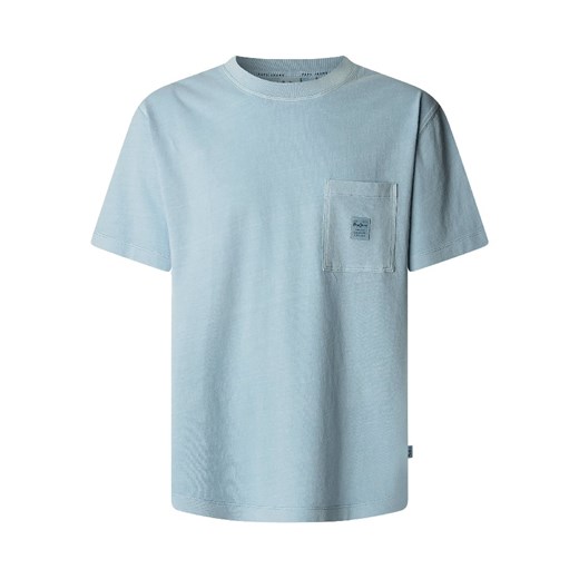 Pepe Jeans Koszulka w kolorze błękitnym ze sklepu Limango Polska w kategorii T-shirty męskie - zdjęcie 184665298