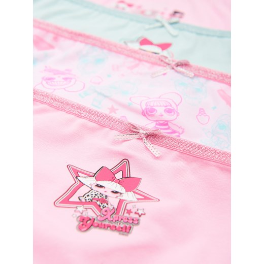 Sinsay - Klasyczne majtki 5 pack L.O.L Surprise - wielobarwny Sinsay 134/140 Sinsay