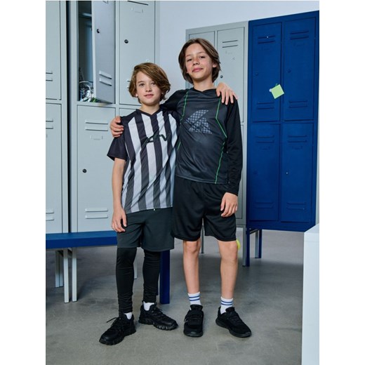 Sinsay - Sportowe szorty z legginsami Active - czarny ze sklepu Sinsay w kategorii Spodnie dziewczęce - zdjęcie 184665705