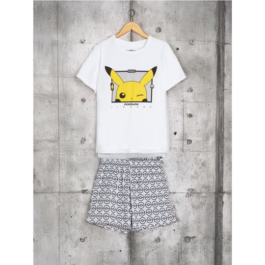 Sinsay - Piżama dwuczęściowa Pokemon - biały ze sklepu Sinsay w kategorii Piżamy dziecięce - zdjęcie 184665706