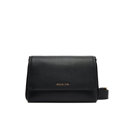 Torebka MICHAEL Michael Kors Nessa 30T5G8ZM1L Czarny ze sklepu eobuwie.pl w kategorii Listonoszki - zdjęcie 184666597