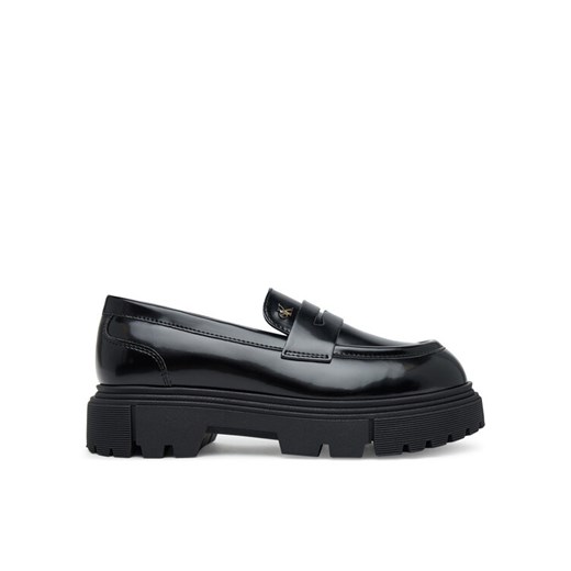 Półbuty Calvin Klein Scarpa Bassa V4A4-83130-1453 Czarny ze sklepu eobuwie.pl w kategorii Półbuty dziecięce - zdjęcie 184666636