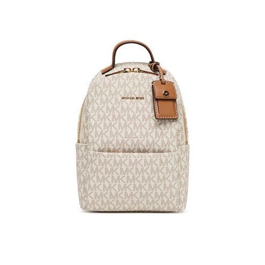 Plecak MICHAEL Michael Kors Sable 30T5G3XB1B Beżowy ze sklepu eobuwie.pl w kategorii Plecaki - zdjęcie 184666656