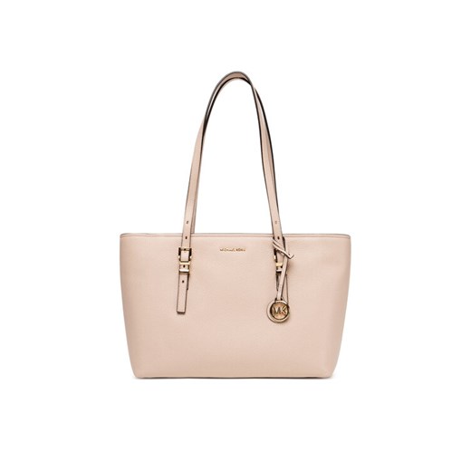 Torebka MICHAEL Michael Kors Quinn 30T5GQNT2L Różowy ze sklepu eobuwie.pl w kategorii Torby Shopper bag - zdjęcie 184666727