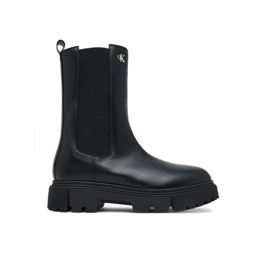 Kozaki Calvin Klein Tronchetto V4A5-83137-1355 D Czarny ze sklepu eobuwie.pl w kategorii Buty zimowe dziecięce - zdjęcie 184666737