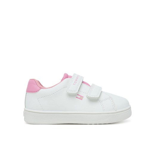 Sneakersy Tommy Hilfiger Low Cut Velcro Sneaker T1A9-33965-1355 M Biały ze sklepu eobuwie.pl w kategorii Buty sportowe dziecięce - zdjęcie 184666739