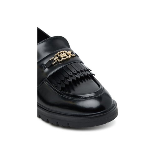 Półbuty Tommy Hilfiger Low Cut Shoe T3A4-34011-1453 D Czarny Tommy Hilfiger 36 eobuwie.pl