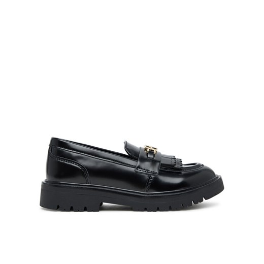Tommy Hilfiger Półbuty Low Cut Shoe T3A4-34011-1453 S Czarny ze sklepu MODIVO w kategorii Półbuty dziecięce - zdjęcie 184667838