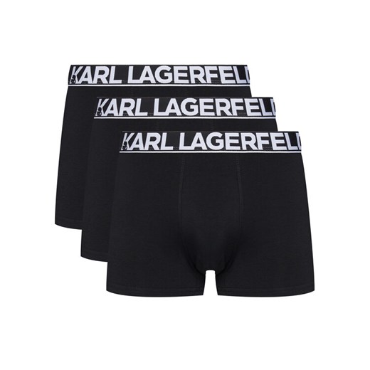 KARL LAGERFELD Komplet 3 par bokserek A3M47010 Czarny ze sklepu MODIVO w kategorii Majtki męskie - zdjęcie 184667859
