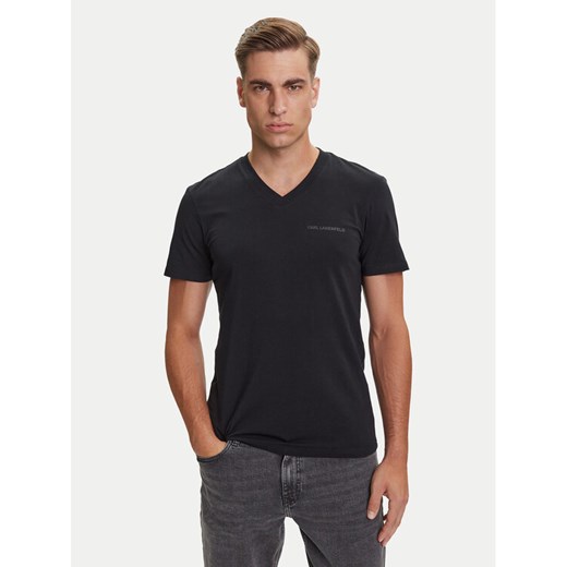 KARL LAGERFELD Komplet 2 t-shirtów A3M47006 Kolorowy Slim Fit ze sklepu MODIVO w kategorii T-shirty męskie - zdjęcie 184667869