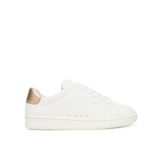 Tommy Hilfiger Sneakersy Low Cut Lace Up Sneaker T3A9-33976-1355 S Biały ze sklepu MODIVO w kategorii Buty sportowe dziecięce - zdjęcie 184667886