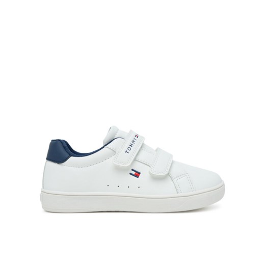 Tommy Hilfiger Sneakersy Low Cut Velcro Sneaker T1X9-34062-1355 S Biały ze sklepu MODIVO w kategorii Buty sportowe dziecięce - zdjęcie 184667897