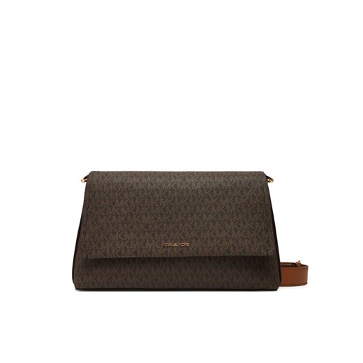 MICHAEL Michael Kors Torebka Nessa 30T5G8ZM3B Brązowy ze sklepu MODIVO w kategorii Listonoszki - zdjęcie 184667965