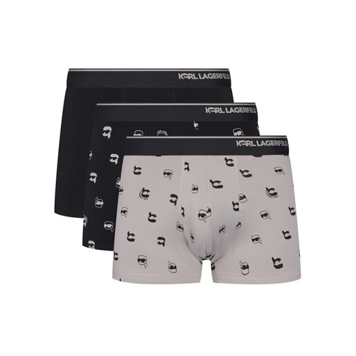 KARL LAGERFELD Komplet 3 par bokserek A3M47008 Kolorowy ze sklepu MODIVO w kategorii Majtki męskie - zdjęcie 184667966