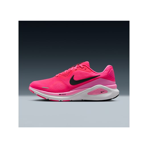 Damskie buty do biegania po asfalcie Nike Structure 26 - Różowy ze sklepu Nike poland w kategorii Buty sportowe damskie - zdjęcie 184669756