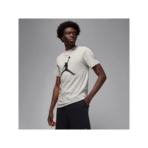 T-shirt męski Jordan Jumpman - Szary ze sklepu Nike poland w kategorii T-shirty męskie - zdjęcie 184669776