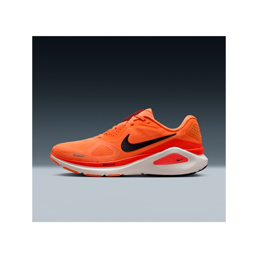 Męskie buty do biegania po asfalcie Nike Structure 26 - Pomarańczowy ze sklepu Nike poland w kategorii Buty sportowe męskie - zdjęcie 184669779