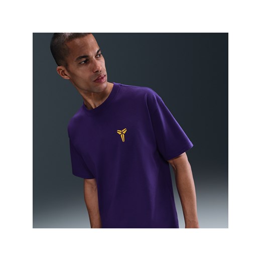 Męski T-shirt do koszykówki Dri-FIT Kobe - Fiolet ze sklepu Nike poland w kategorii T-shirty męskie - zdjęcie 184669785