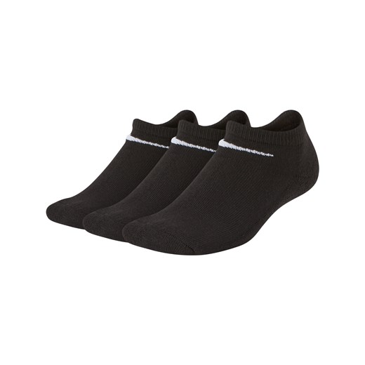 Skarpety dla małych dzieci No-Show Nike Basics (3 pary) - Czerń ze sklepu Nike poland w kategorii Skarpetki damskie - zdjęcie 184669788
