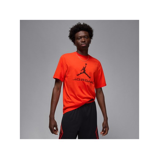 T-shirt męski Dri-FIT Jordan Sport - Pomarańczowy ze sklepu Nike poland w kategorii T-shirty męskie - zdjęcie 184669789