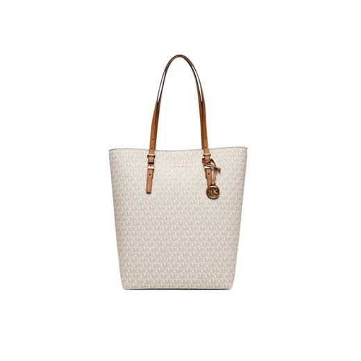 Torebka MICHAEL Michael Kors Quinn 30S5GQNT3B Écru ze sklepu eobuwie.pl w kategorii Torby Shopper bag - zdjęcie 184670129