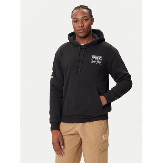 adidas Bluza Graphic JX3058 Czarny Regular Fit ze sklepu MODIVO w kategorii Bluzy męskie - zdjęcie 184670286