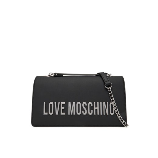 LOVE MOSCHINO Torebka JC4192PP1NKD000B Czarny ze sklepu MODIVO w kategorii Kopertówki - zdjęcie 184670325