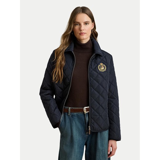 LAUREN RALPH LAUREN Kurtka przejściowa 297979539004 Granatowy Straight Fit ze sklepu MODIVO w kategorii Kurtki damskie - zdjęcie 184670356