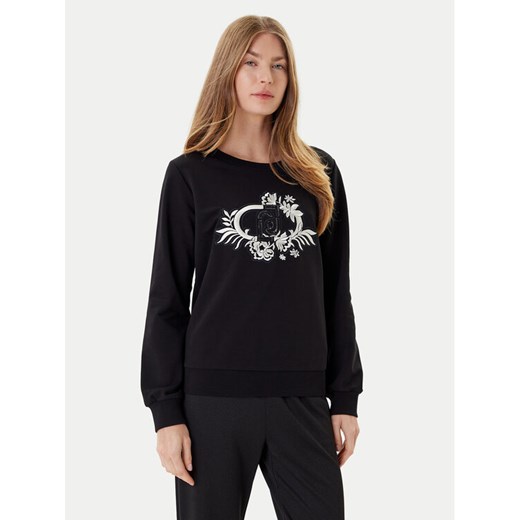 Liu Jo Sport Bluza TF5097 FS090 Czarny Regular Fit ze sklepu MODIVO w kategorii Bluzy damskie - zdjęcie 184670359