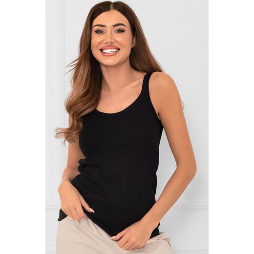 Koszulka damska wąskie ramiączko Salsa, Kolor czarny, Rozmiar S, Italian Fashion ze sklepu Primodo w kategorii Podkoszulki i halki - zdjęcie 184670907